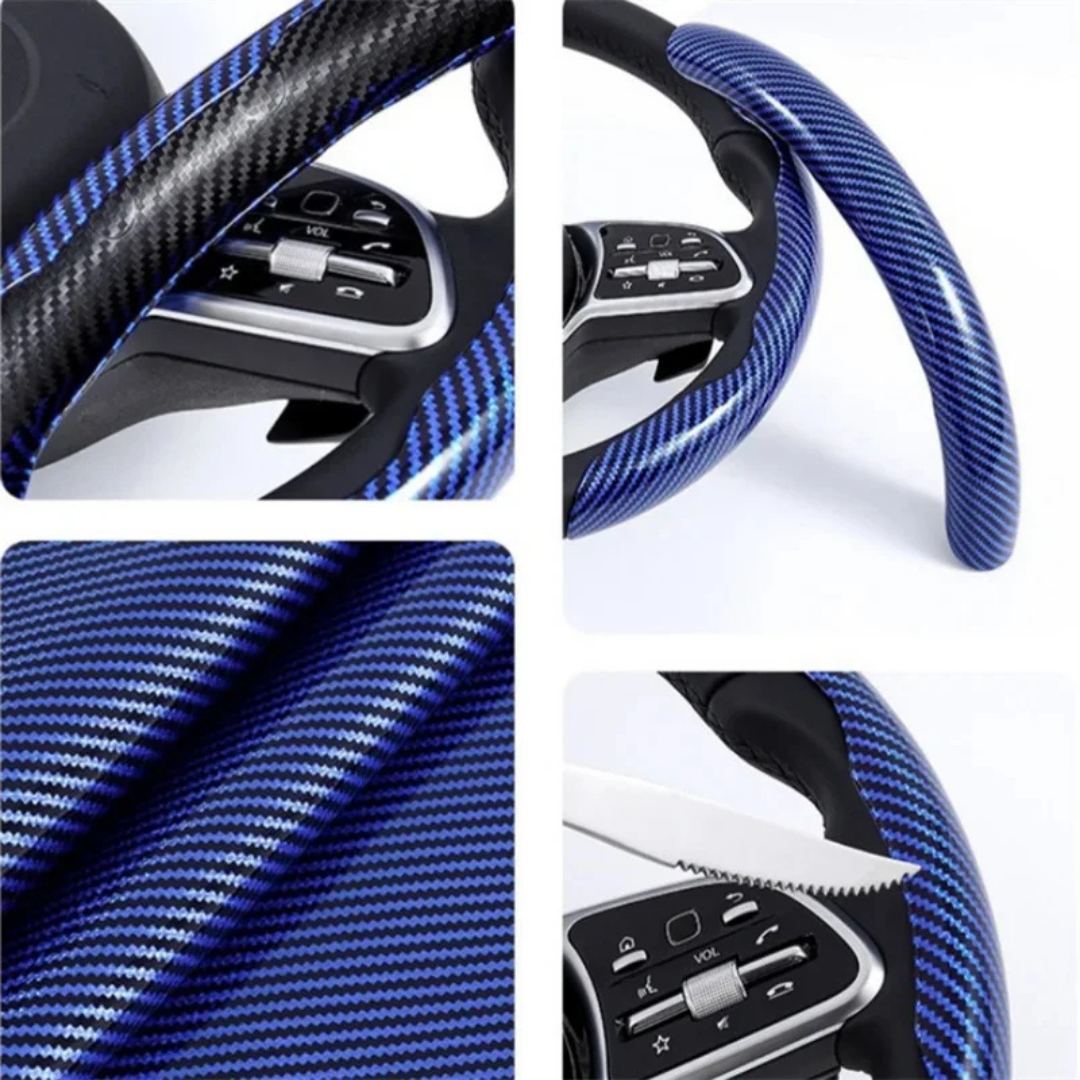 Carbon Fiber Steering Wheel Cover