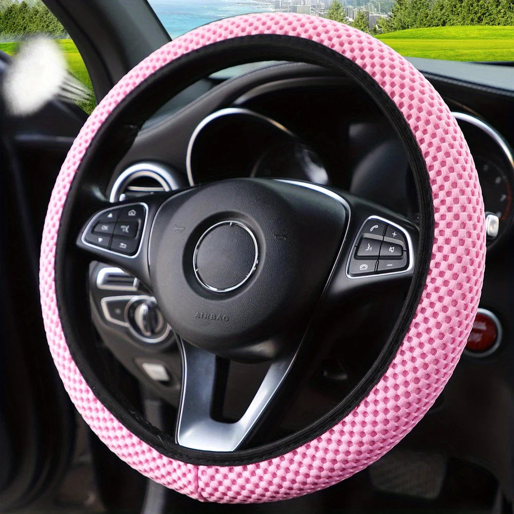 3D Mesh Steering Wheel Cover