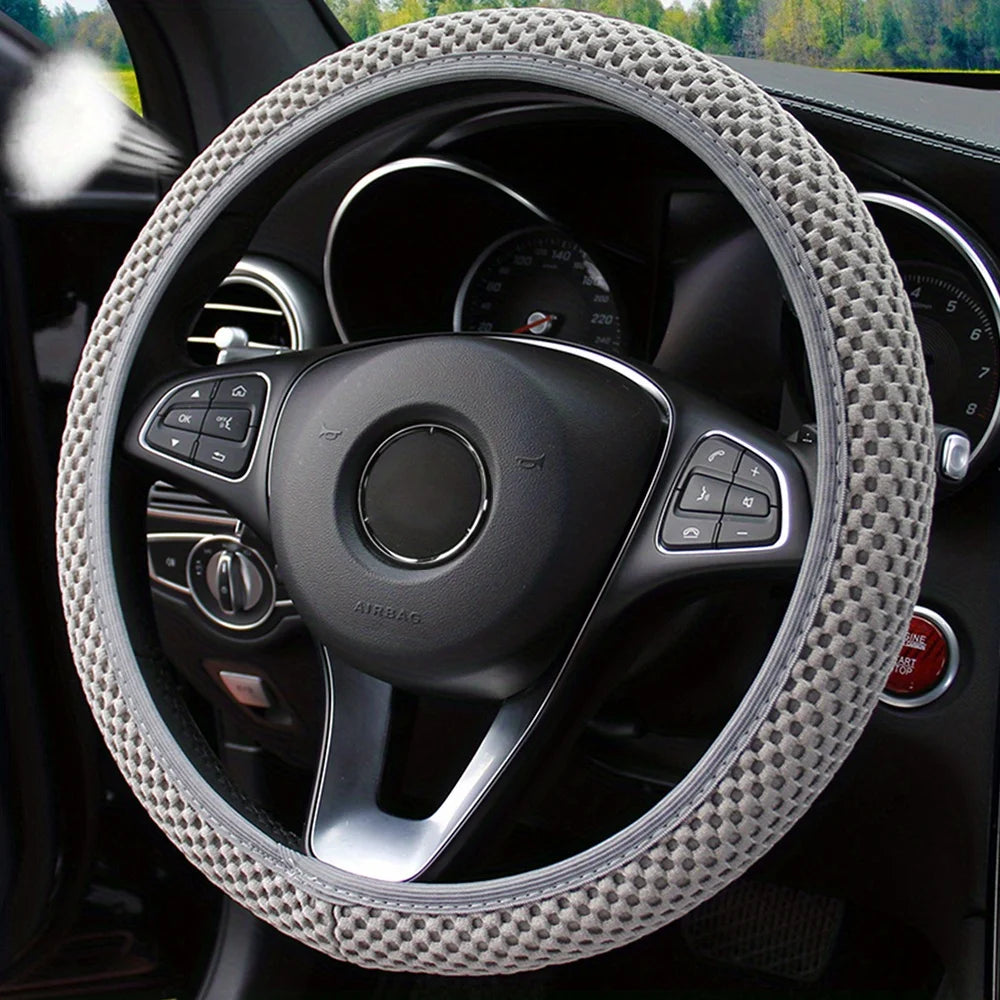 3D Mesh Steering Wheel Cover