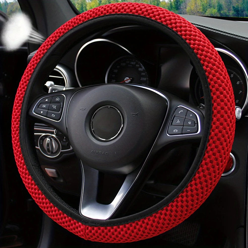 3D Mesh Steering Wheel Cover