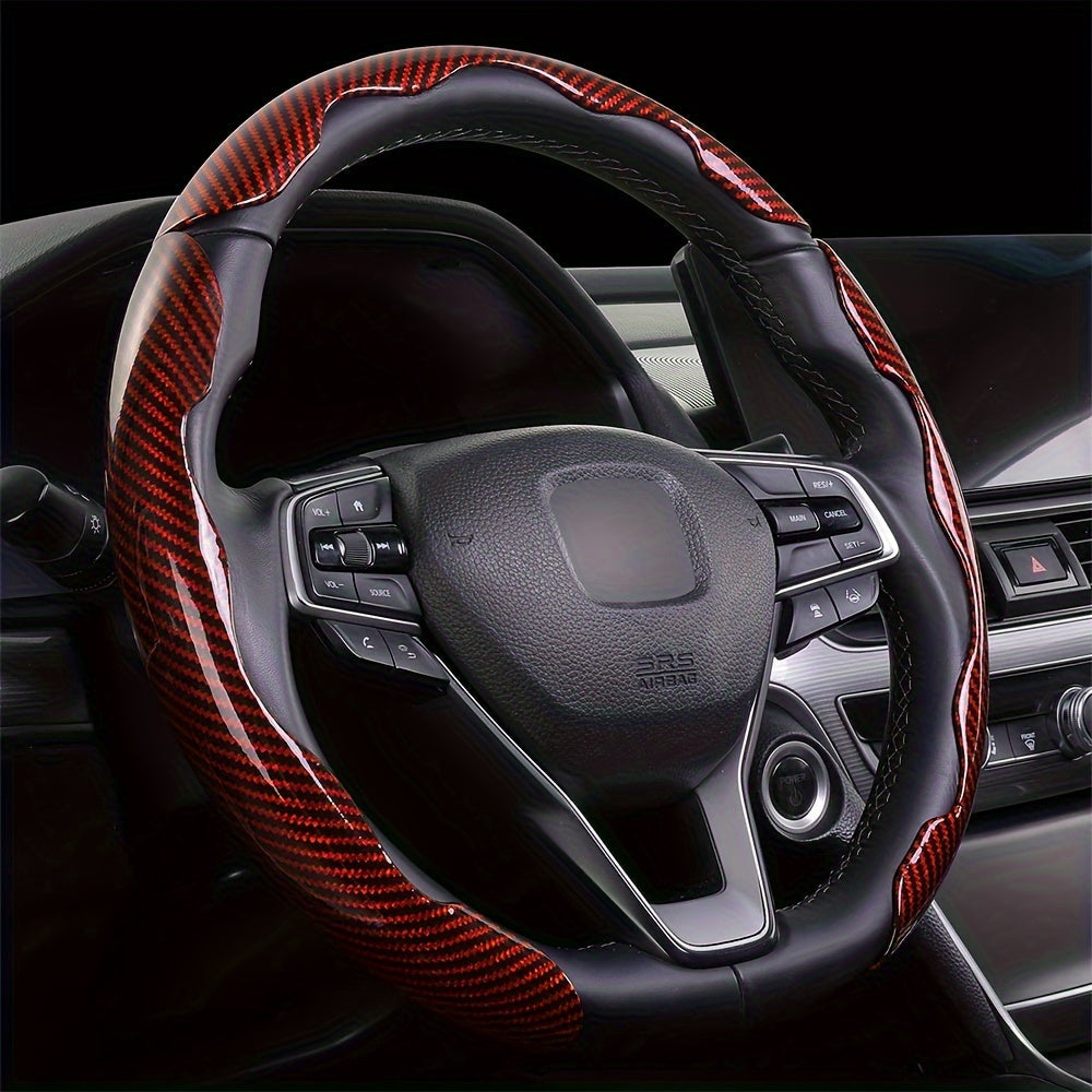 Carbon Fiber Steering Wheel Cover