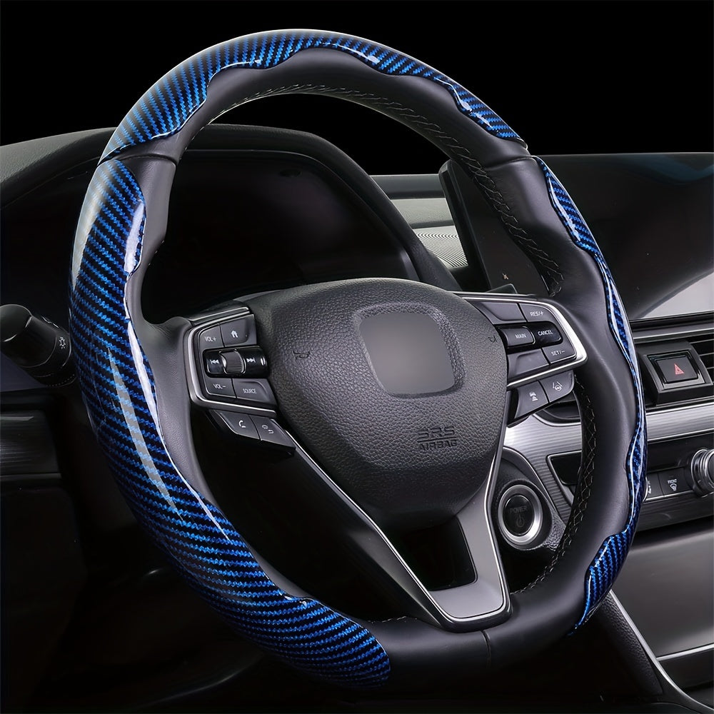 Carbon Fiber Steering Wheel Cover