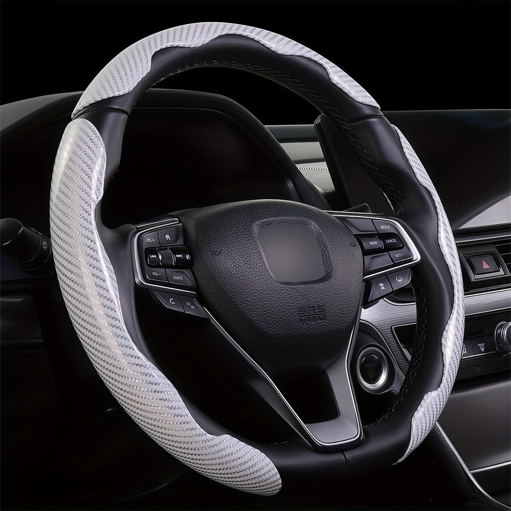 Carbon Fiber Steering Wheel Cover